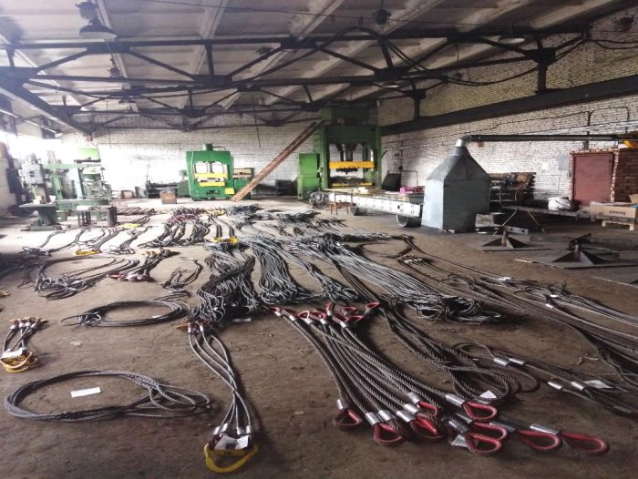 Участок по изготовлению канатных и цепных строп Участок по изготовлению канатных и цепных строп