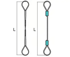 СКП (строп канатный петлевой)