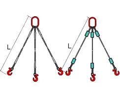 3СК (строп канатный трехветвевой)