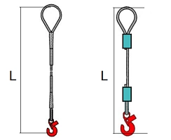 1СК (строп канатный одноветвевой)